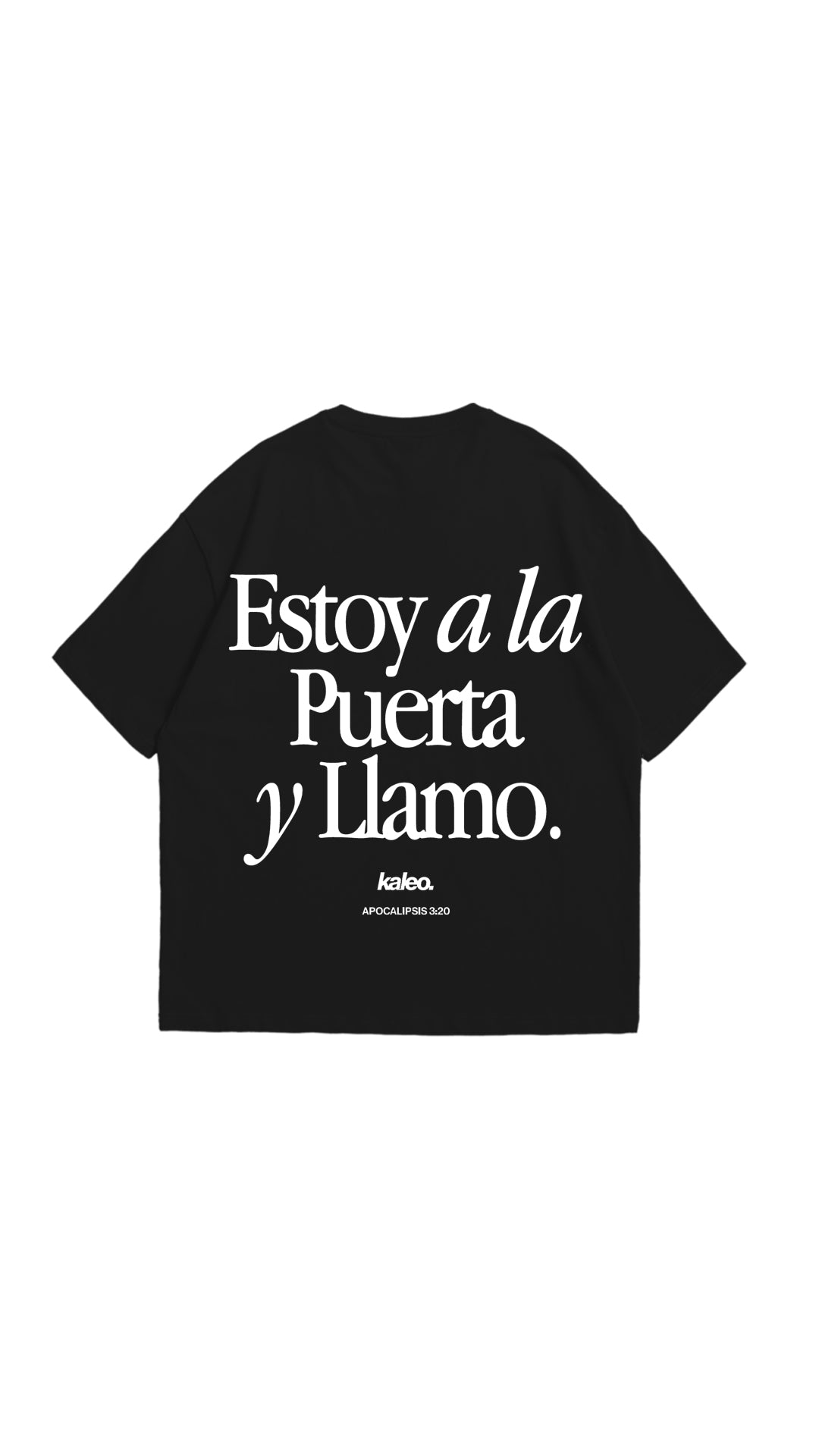 T-Shirt - Estoy a la Puerta y Llamo